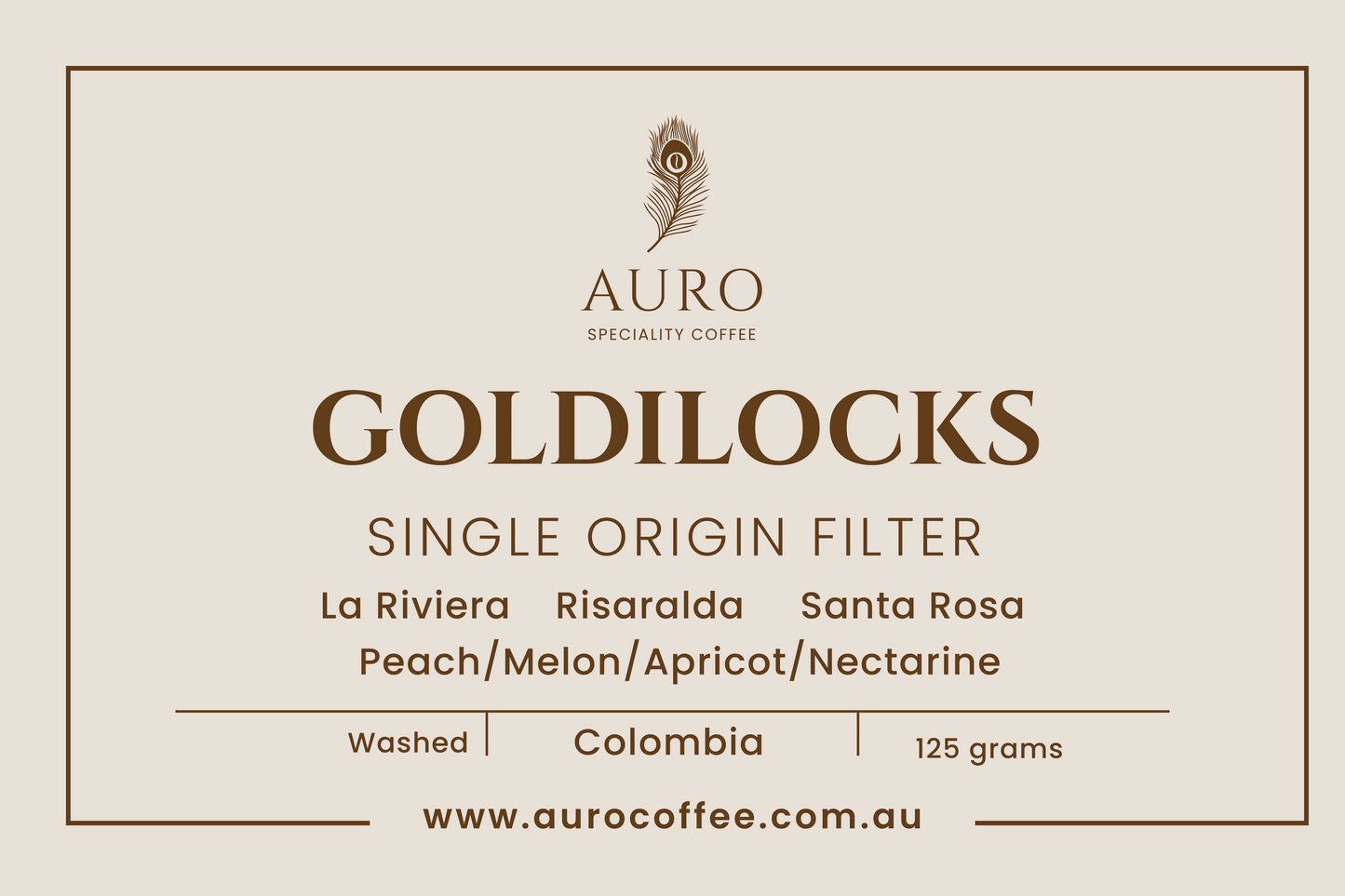 GOLDILOCKS (125gm)