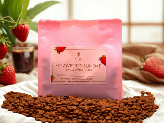 STRAWBERRY SUNDAE 1 Kilo (Wholebean for Espresso)
