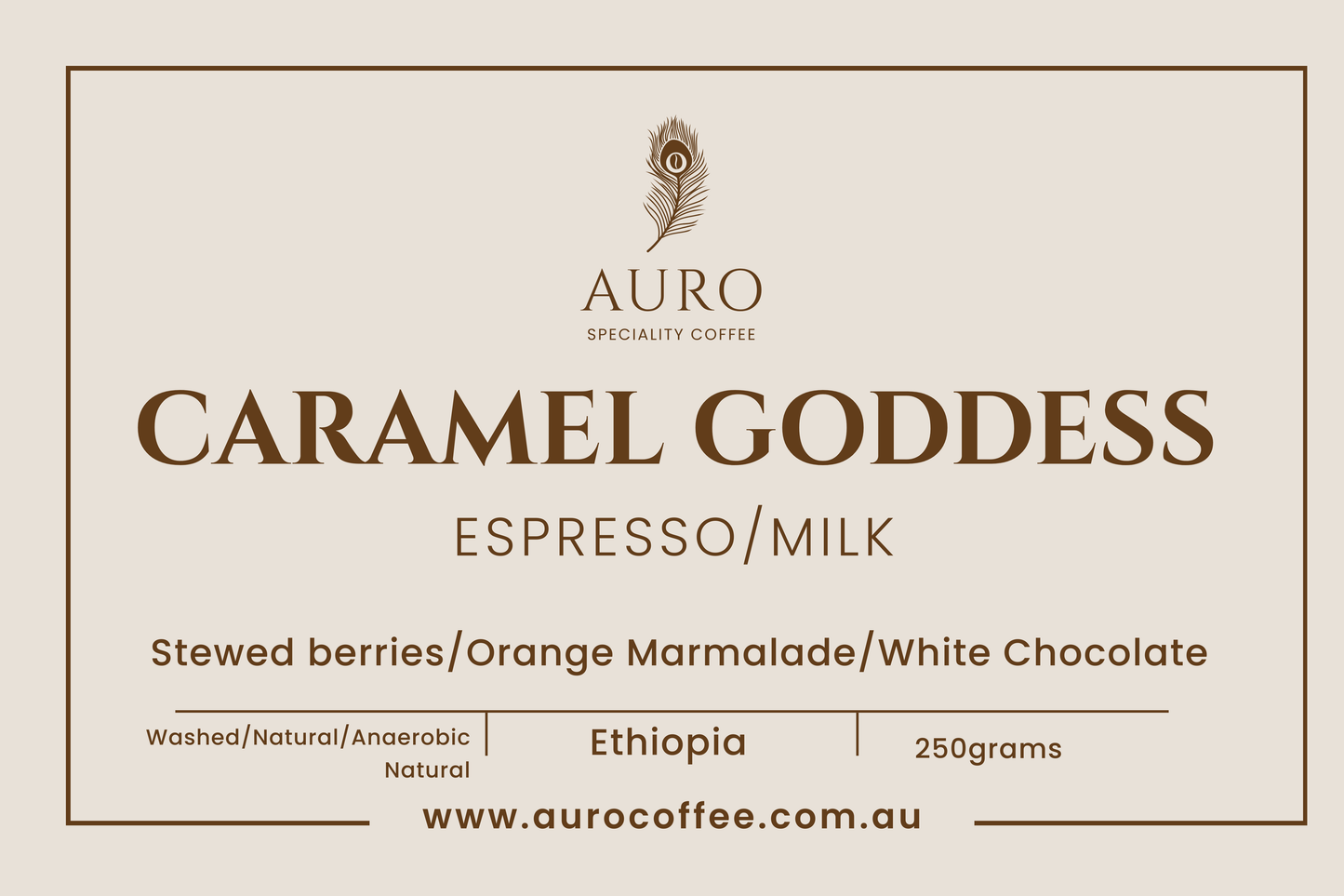 CARAMEL GODDESS 250gm