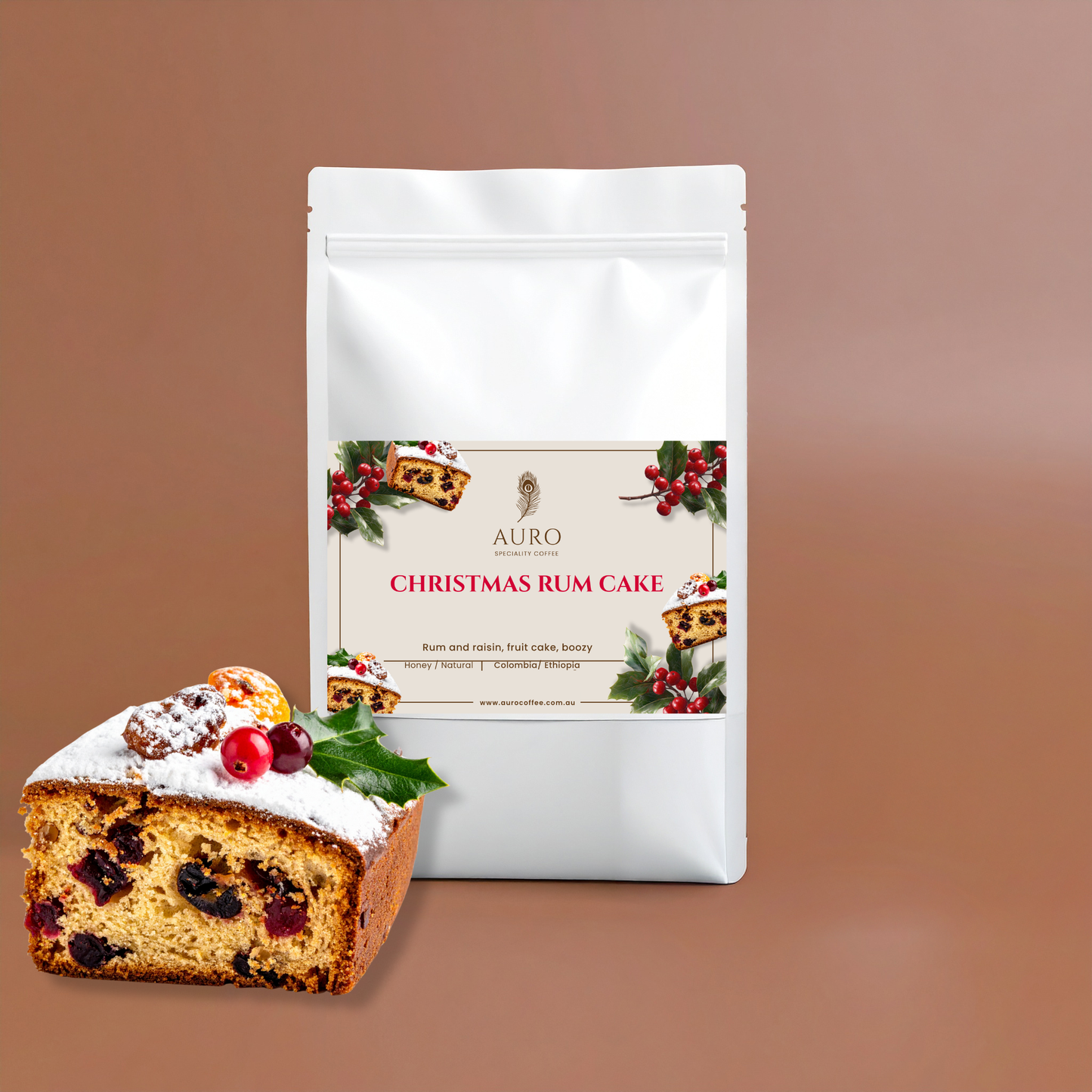 CHRISTMAS RUM CAKE 200gm